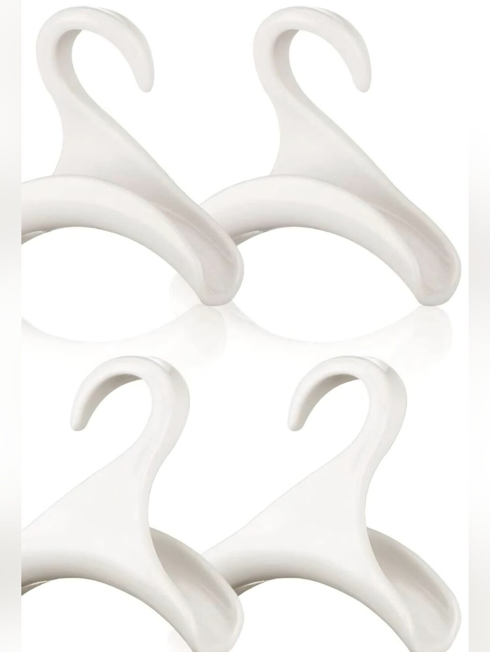 Bag hangers set of 5 "WHITE" - Picture 5 of 5